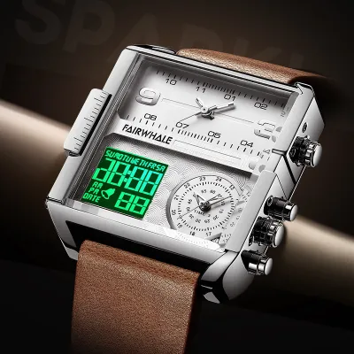 Fairwhale Retro Square Watch